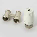 Комплект Uni-Fitt 3/4" нижний прямой для подключения Buderus Vogel&Noot 192KIT31