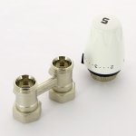 Комплект Uni-Fitt 3/4" нижний прямой для радиаторов Kermi Rifar 192KIT30