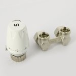 Комплект Uni-Fitt 3/4" нижний угловой для подключения Buderus Vogel&Noot 193KIT31