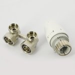 Комплект Uni-Fitt 3/4" нижний угловой для подключения Buderus Vogel&Noot 193KIT31
