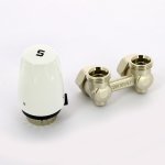 Комплект Uni-Fitt 3/4" нижний угловой для радиаторов Kermi Rifar 193KIT30