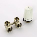 Комплект Uni-Fitt 3/4" нижний угловой для радиаторов Kermi Rifar 193KIT30
