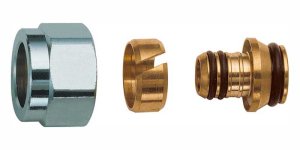 Концовка для металлопластиковых труб FAR 1/2 - 16 x 2 мм