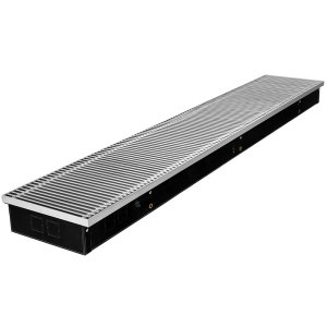 Конвектор внутрипольный Gekon Eco 80х600х180 мм с решеткой U профиля GETL0.00806018/UNA/NV