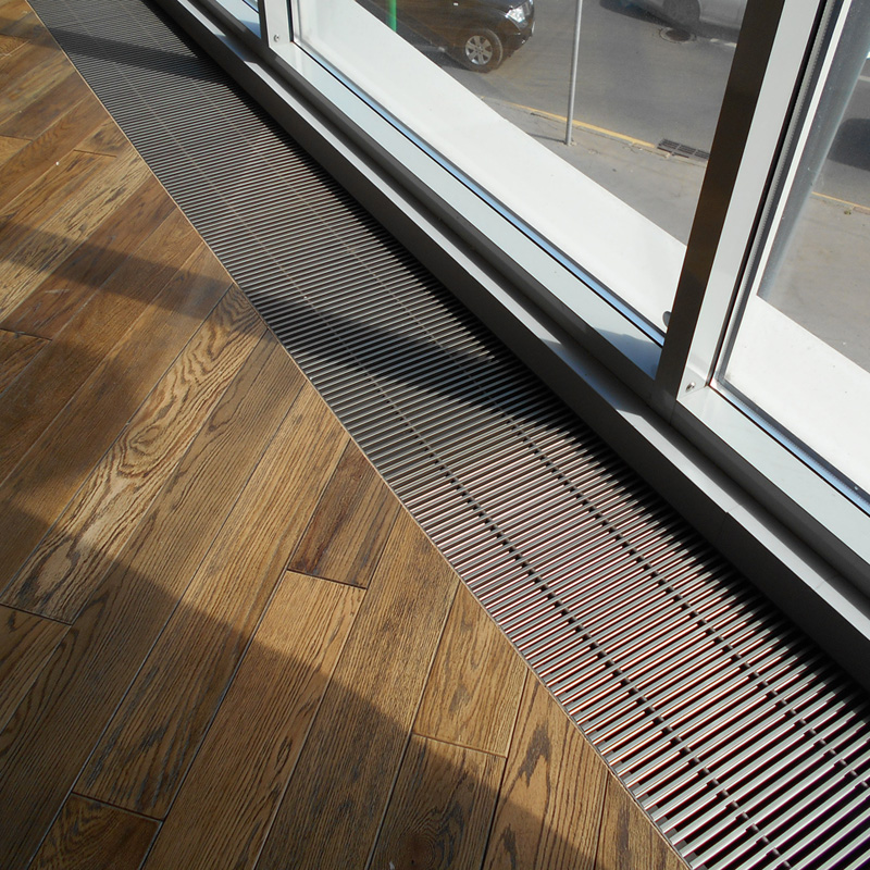 Конвектор Vitron с естественной конвекцией 150-200-2500 мм 4 трубный теплообменник ВК.150.200.2500.4ТК