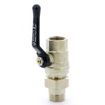 Кран американка BUGATTI OREGON 320 3/4" ВН ручка 03200030