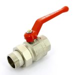 Кран шаровой американка Uni-Fitt 1"1/2 ВН полнопроходной ручка 113L6000