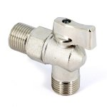 Кран шаровой для смесителей и бачков Uni Fitt 1/2" НР 180N2000 180N2000