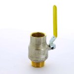 Кран шаровой F.I.V. FUTURGAS 1/2" HВ полнопроходной, ручка рычаг 8201R004