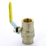 Кран шаровой F.I.V. FUTURGAS 1" ВВ полнопроходной, ручка рычаг 8200R006