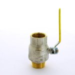 Кран шаровой F.I.V. FUTURGAS 3/4" HВ полнопроходной, ручка рычаг 8201R005
