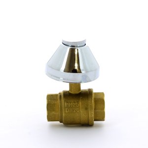 Кран шаровой Itap 136 ВВ 1/2` под штукатурку колпачок хром 136 1/2`