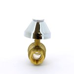 Кран шаровой Itap 136 ВВ 1/2` под штукатурку колпачок хром 136 1/2`