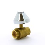 Кран шаровой Itap 136 ВВ 1/2` под штукатурку колпачок хром 136 1/2`