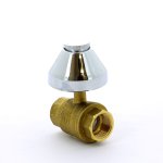 Кран шаровой Itap 136 ВВ 1/2` под штукатурку колпачок хром 136 1/2`