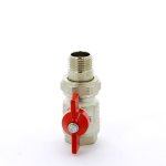 Кран шаровой Itap IDEAL 098 НВ 1/2` американка бабочка 098 1/2'