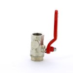 Кран шаровой Itap IDEAL 115 ВВ 1/2` с заглушкой 1/4` и дренажным вентилем, ручка 115 1/2'