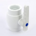 Кран шаровой полипропиленовый Pro Aqua 50 мм PA40016