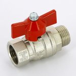 Кран шаровой Uni-Fitt 1/2" ВН стандартный проход бабочка VIVO 101T2000