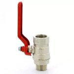 Кран шаровой Uni-Fitt 1/2" ВН стандартный проход ручка VIVO 101L2000