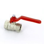 Кран шаровой Uni-Fitt 1/2" ВР стандартный проход ручка VIVO 100L2000