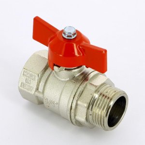 Кран шаровой Uni-Fitt 3/4" ВН стандартный проход бабочка VIVO 101T3000