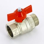 Кран шаровой Uni-Fitt 3/4" ВН стандартный проход бабочка VIVO 101T3000
