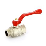 Кран шаровой Uni-Fitt НВ 1/2" полнопроходной ручка 111L2000