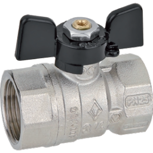 Кран шаровый BUGATTI ARIZONA 602 1"1/4 ВР бабочка 06020059