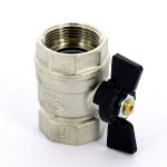 Кран шаровый BUGATTI ARIZONA 602 1"1/4 ВР бабочка 06020059