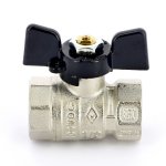 Кран шаровый BUGATTI ARIZONA 602 1/2" ВР бабочка 06020007