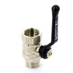 Кран шаровый BUGATTI ARIZONA 605 3/4" ВН ручка 06050015