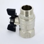 Кран шаровый BUGATTI ARIZONA 607 3/4" ВН бабочка 06070015