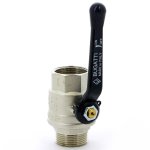 Кран шаровый BUGATTI OREGON 305 1"1/4 ВН ручка 03050080