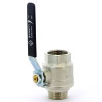 Кран шаровый BUGATTI OREGON 306 1"1/2 ВН ручка 03060111