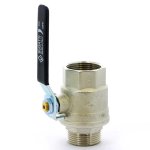Кран шаровый BUGATTI OREGON 306 1"1/4 ВН ручка 03060107