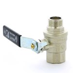 Кран шаровый BUGATTI OREGON 306 1/2" ВН ручка 03060095