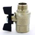 Кран шаровый BUGATTI OREGON 307 3/4" ВН бабочка 03070065