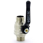 Кран шаровый BUGATTI OREGON 325 3/4" НР ручка 03250024