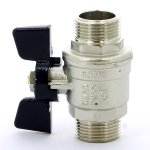 Кран шаровый BUGATTI OREGON 327 3/4" НР бабочка 03270027