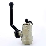 Кран шаровый BUGATTI OREGON 330 1/2" ВР ручка со спускником 03300019
