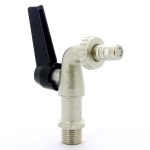 Кран шаровый садовый BUGATTI ALASKA 689 Н 1/2" со штуцером ручка 06890081