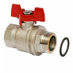 Кран шаровый Oventrop Optibal 1" ВН бабочка