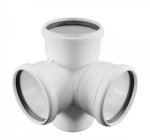 Крестовина двухплоскостная Rehau Raupiano Plus 110-110-110 мм  (11215641002) 121564
