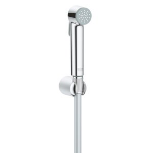 Лейка гигиеническая GROHE Tempesta-F 27512001 с держателем и шлангом Silverflex 1250 мм