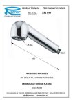 Лейка выдвижная для кухонного смесителя Lux Remer 331K47RR 331K47RR