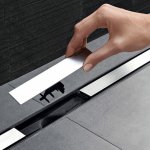 Лоток для душа GEBERIT CleanLine 20 L 30-130 см нержавеющая сталь 154.451.00.1