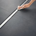 Лоток для душа GEBERIT CleanLine 20 L 30-130 см нержавеющая сталь 154.451.00.1