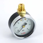 Манометр радиальный Uni-Fitt 1/4" 6 бар 50 мм  верхнее подключение 302P2020