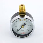 Манометр радиальный Uni-Fitt 1/4" 6 бар 50 мм  верхнее подключение 302P2020
